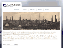 Tablet Screenshot of de.alfa-tech.com.pl